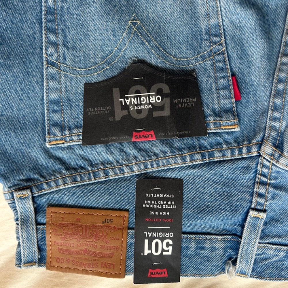 NEW W TAGS Levi's 501 shorts - Picture 5 of 6